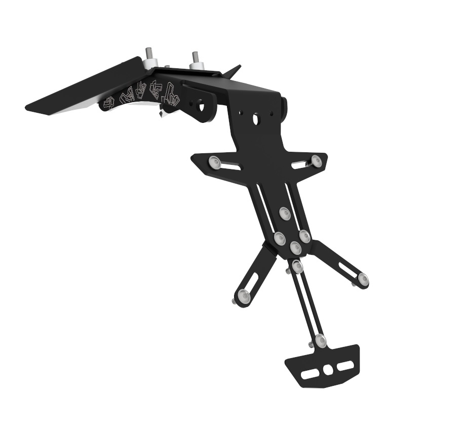 Bagoros verkürzter Kennzeichenhalter Simple KTM 125 / 250 / 390 Duke 2013 - 2023