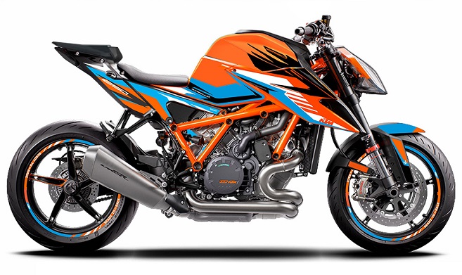 Bagoros Aufkleberset Hyper KTM 1290 Super Duke R / EVO 2020 - 2023