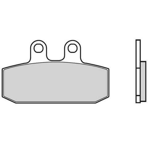 Brembo Bremsbeläge Carbon Keramic Scooter Vorseite