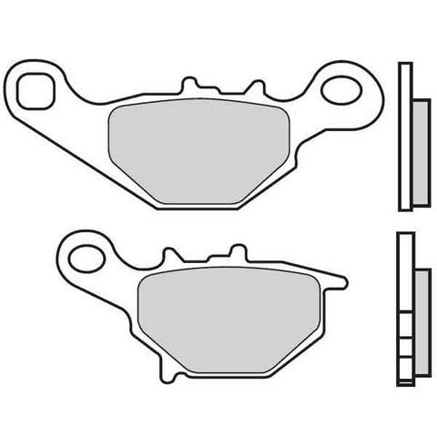 Brembo Bremsbeläge Carbon Keramic Scooter Vorseite