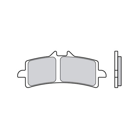 Brembo Bremsbeläge Sinter Vorseite