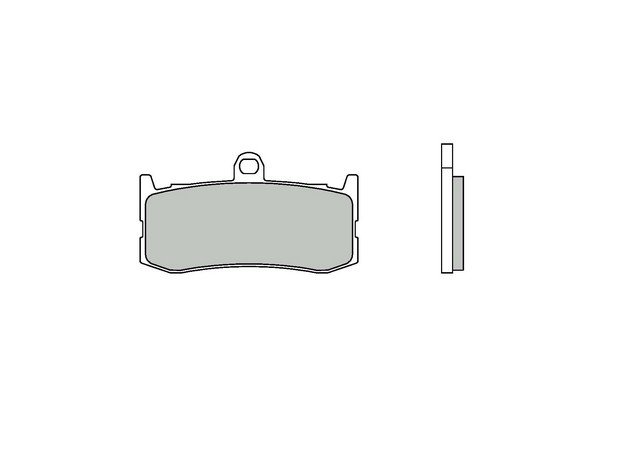 Brembo Bremsbeläge Sinter Road Vorseite