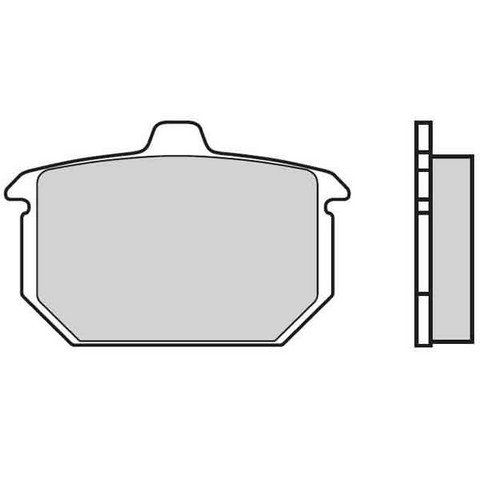 Brembo Bremsbeläge Carbon Keramic Rückseite