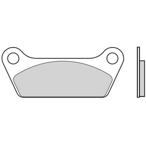 Brembo Bremsbeläge Carbon Keramic Rückseite