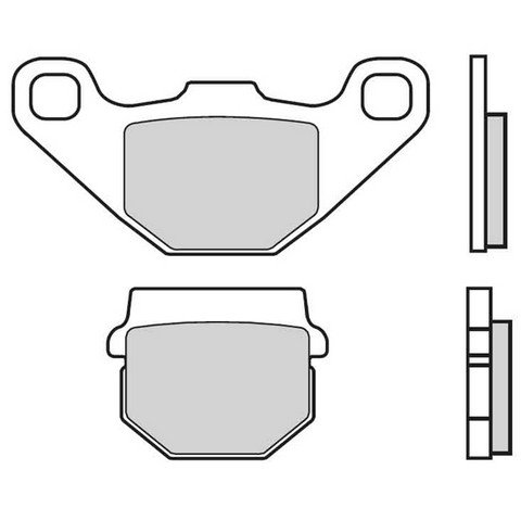 Brembo Bremsbeläge Sinter Off Road Rückseite