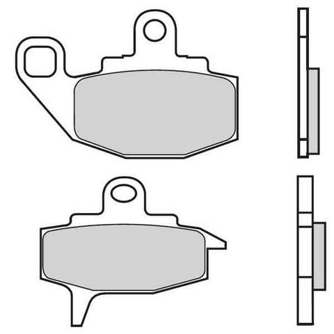 Brembo Bremsbeläge Carbon Keramic Off Vorseite
