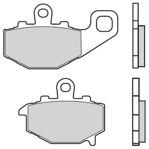 Brembo Bremsbeläge Sinter Road Rückseite