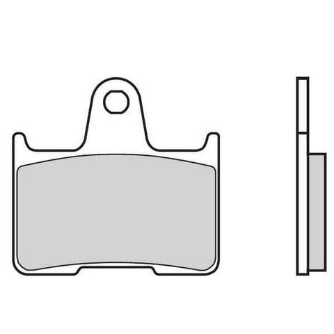 Brembo Bremsbeläge Carbon Keramic Rückseite