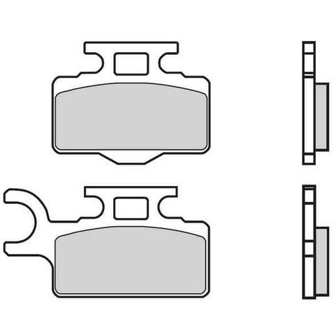 Brembo Bremsbeläge Sinter Off Road Vorseite