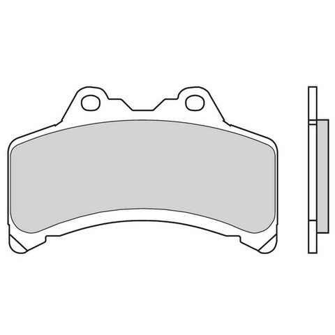 Brembo Bremsbeläge Carbon Keramic Vorseite
