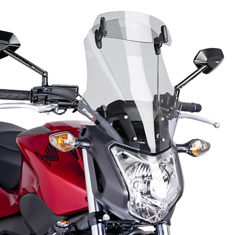 Windschild Puig Touring Plus mit Zusatzfenster Honda NC 700 S / NC 750 S