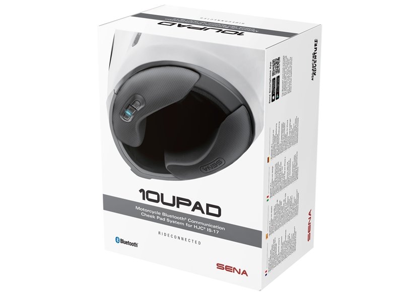 Sena 10UPAD BT einbau Bluetooth Kommunikationssystem headset HJC IS-MAX2