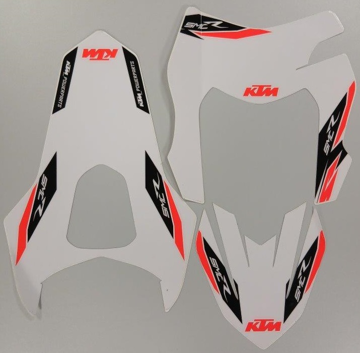 KTM Aufklebersatz für vordere und hintere Kotflügel KTM 690 SMC-R 2019 - 2025