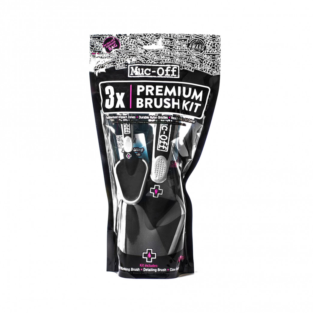 Muc-Off 3x Premium Bürstenset