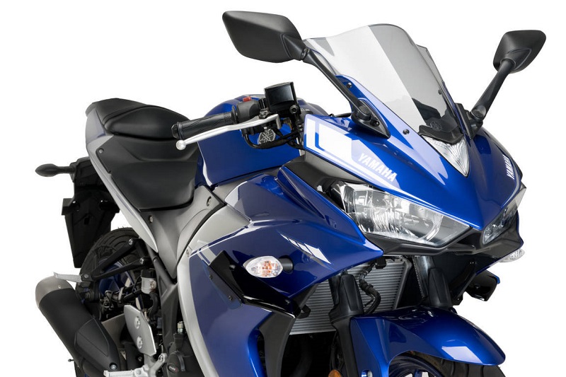 Puig Downforce Spoiler für Yamaha R3 2015-2018