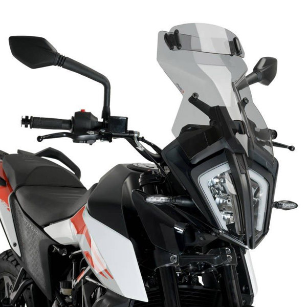 Puig Tourenscheibe mit Windschild Spoiler KTM 390 Adventure ab 2020