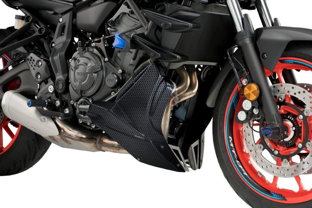 Puig Motorspoiler Yamaha MT 07 ab 2021 Carbon-Look