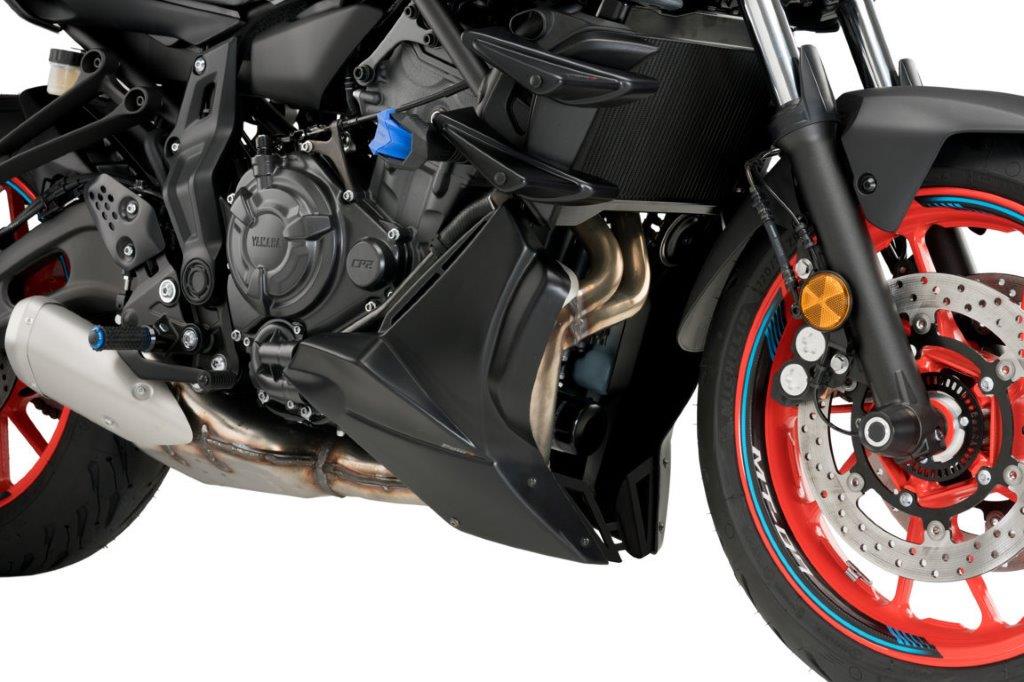 Puig Motorspoiler Yamaha MT 07 ab 2021 Mattschwarz
