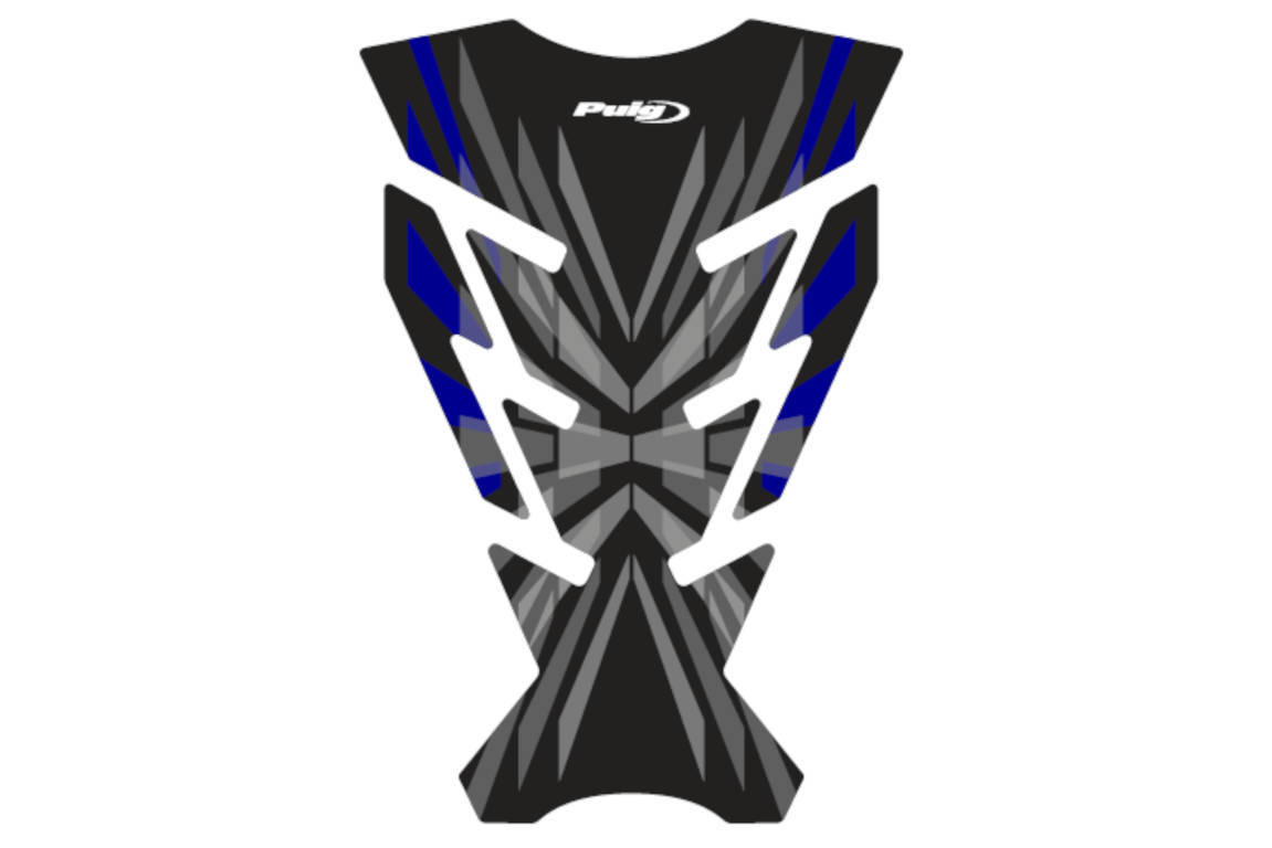 Puig Motorrad Tankpad Challenge Blau