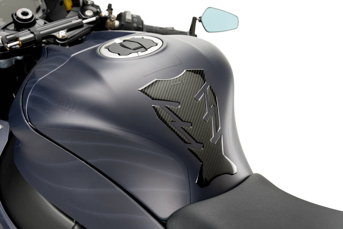 Puig Motorrad-Tankpad Challenge Carbon-Look