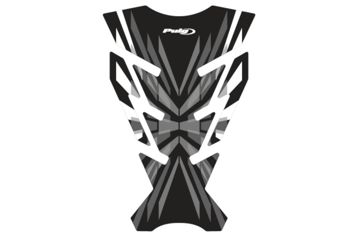 Puig Motorrad Tankpad Challenge Grau