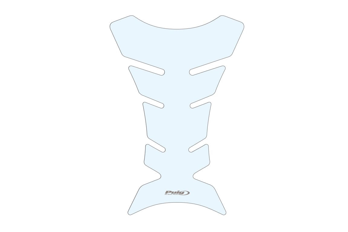 Puig Motorrad-Tankpad Performance, transparent