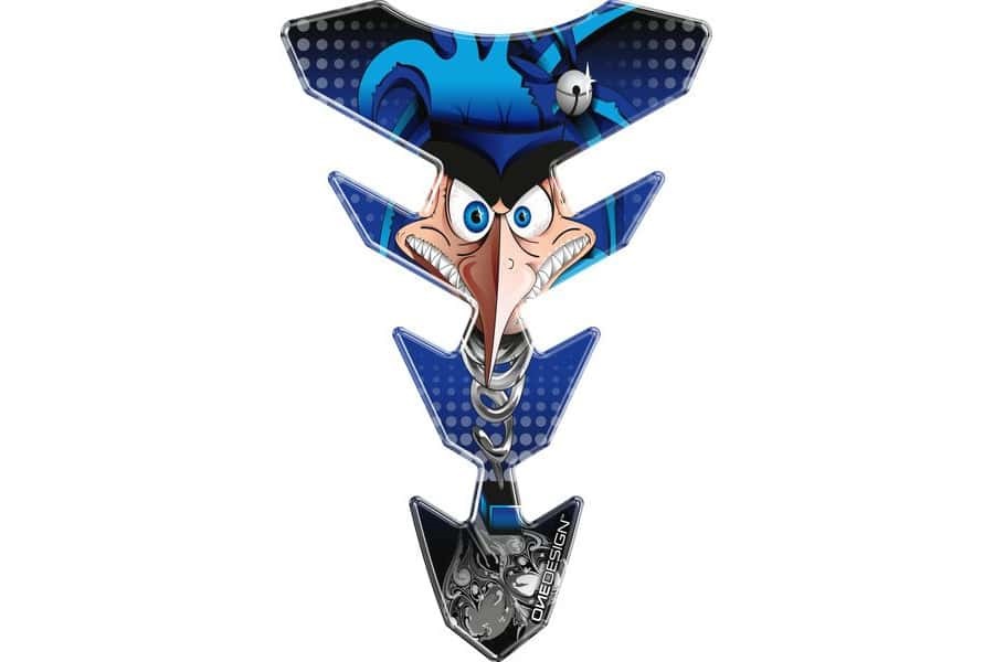 Puig Motorrad Tankpad Joker Blau