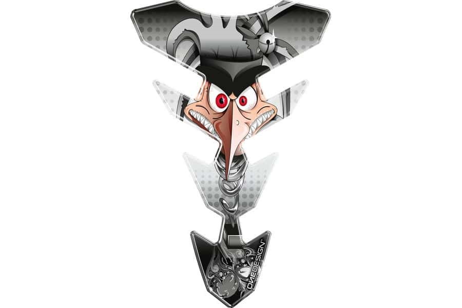 Puig Motorrad Tankpad Joker Grau