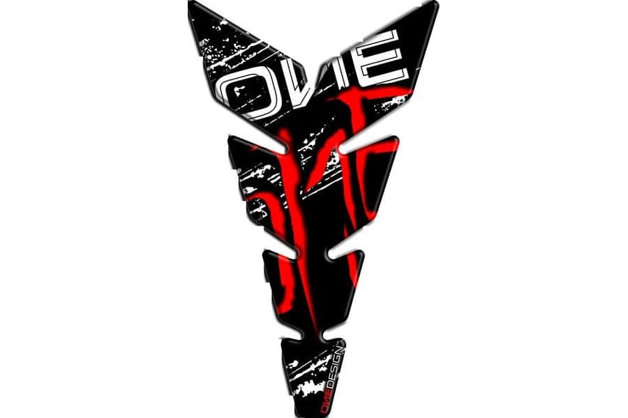 Puig Motorrad Tank Pad One Rot