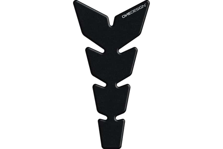 Puig Motorrad Leder Tankpad Schwarz