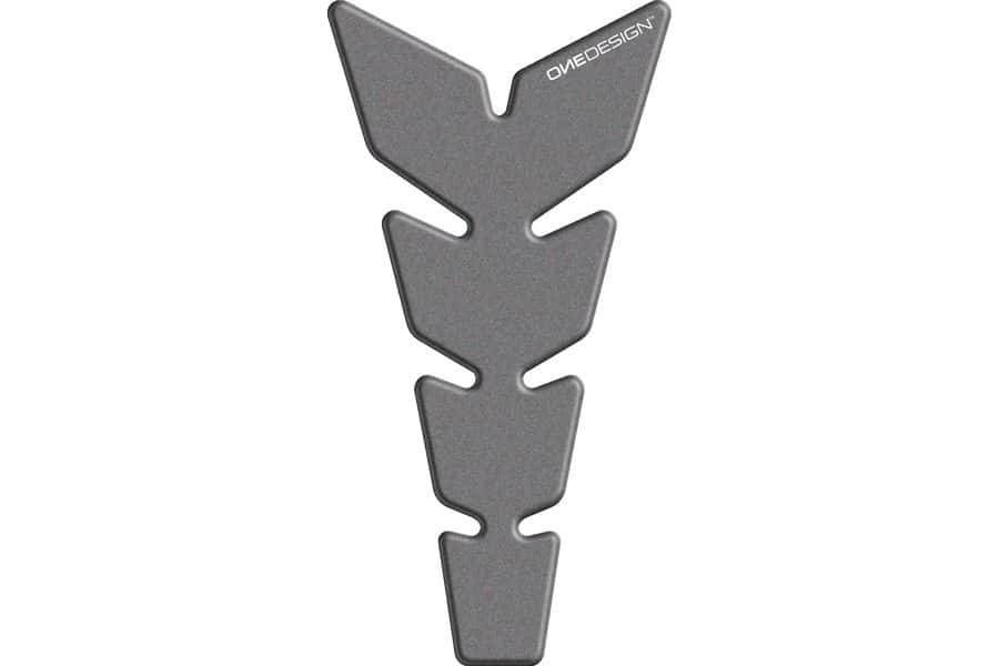 Puig Motorrad Leder Tankpad Grau