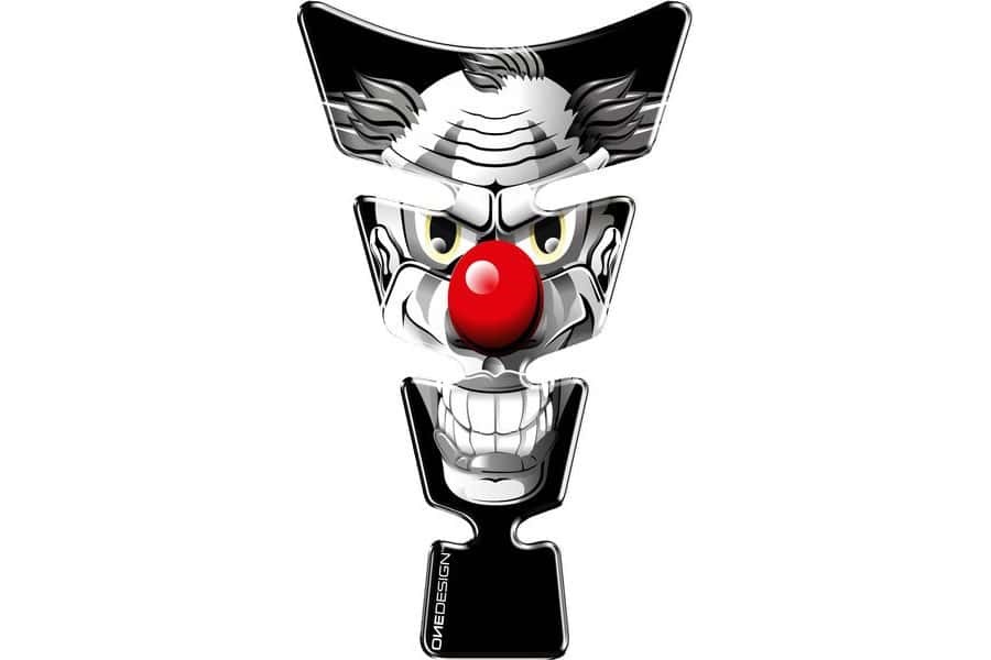 Puig Motorrad Tankpad Clown Grau