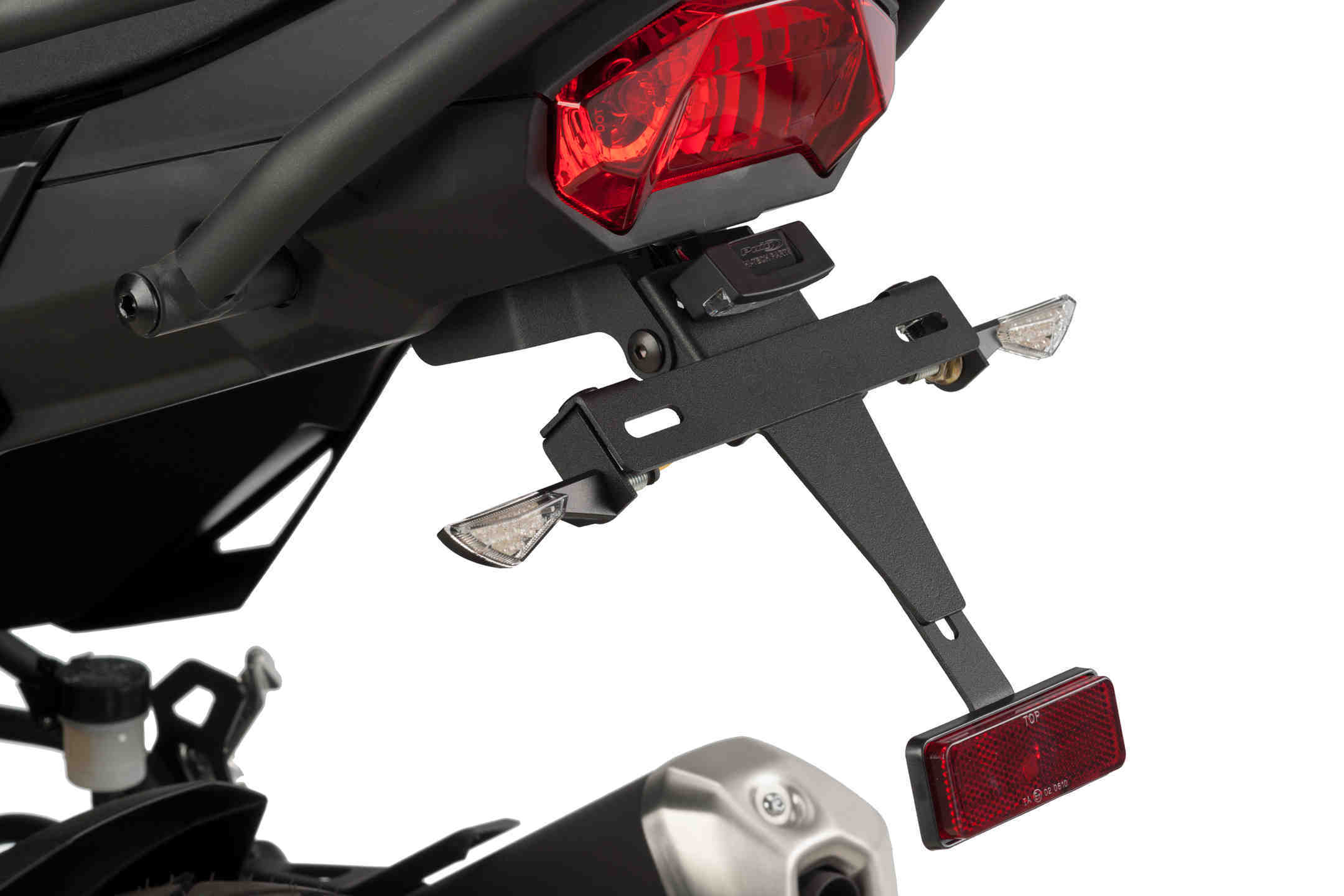 Puig Kennzeichenhalter Kawasaki Verys-X 300 / Adventure / Urban ab 2017