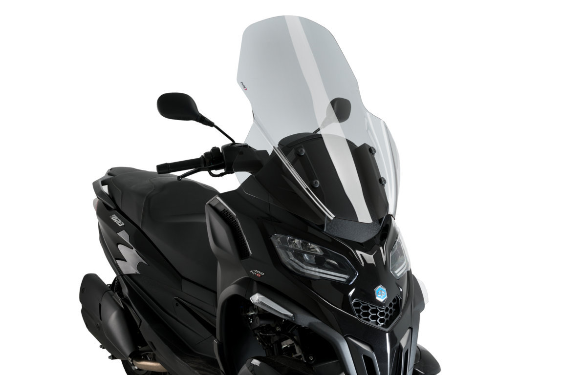 Puig V-Tech Line Touring Windschutzscheibe Piaggio MP3 400 / MP3 530 Exklusiv ab 2022