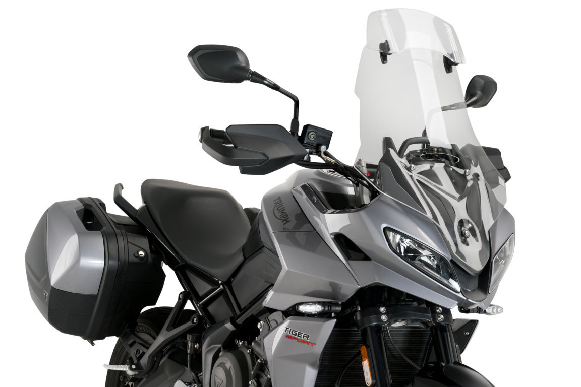 Puig Touring Windschutzscheibe mit angebrachtem Fenster Triumph Tiger Sport 660 ab 2022
