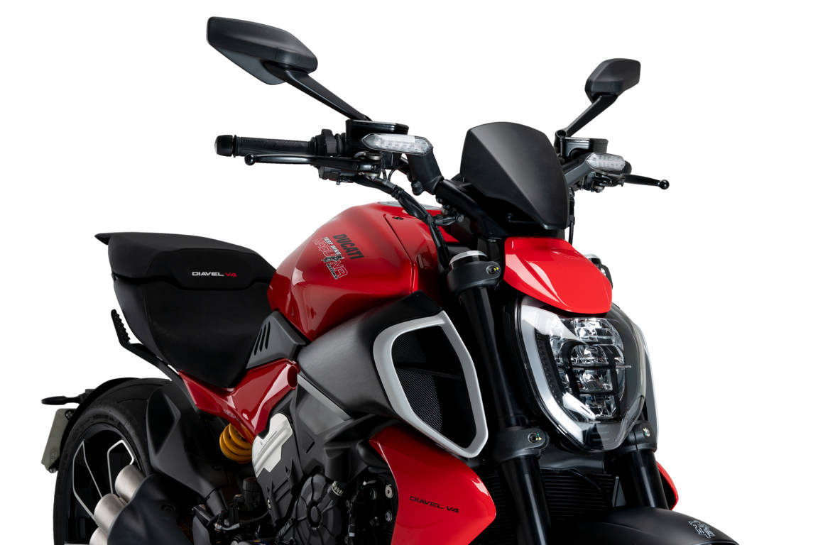 Puig New Generation Sport Plus Windschutzscheibe Ducati Diavel V4 ab 2023