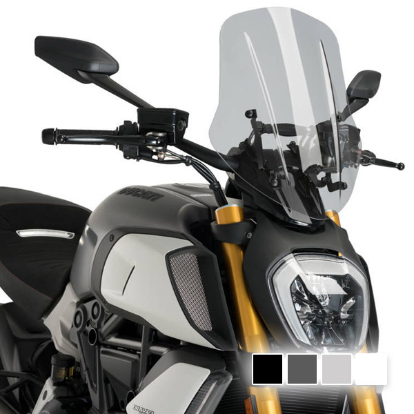 Puig New Generation Tourenscheibe Ducati Diavel 1260 / S Ab 2019