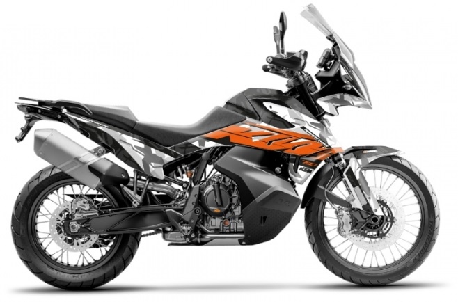 Kitgraphik Aufkleber-Set KTM 790 und 890 Adventure KOMBAT GRAU ORANGE