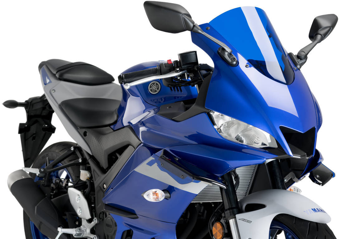 Puig Downforce Spoiler für Yamaha R3 ab 2019