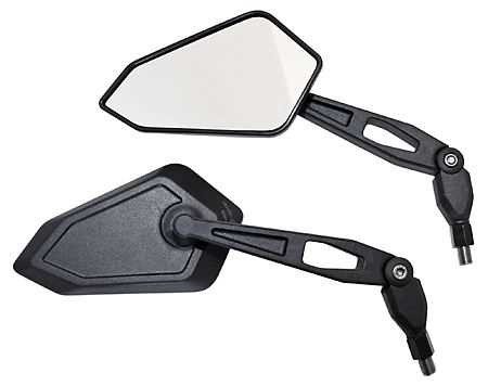 BOOSTER Motorrad Spiegel set M10 matt schwarz