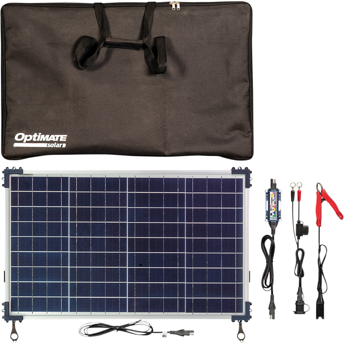 Optimate Solar Batterieladegerät / Wartungsgerät TM523 mit 40 Watt Solarpanel