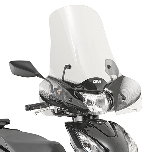 Givi Montagesatz A1153A zur Montage der 308A Windschutzscheibe Honda Vision 50 / 110 2010-2021