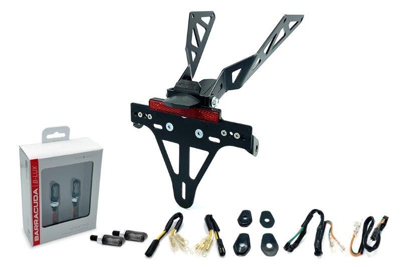 Kennzeichenhalter mit Blinklicht Set Honda CB/CBR650R/RA