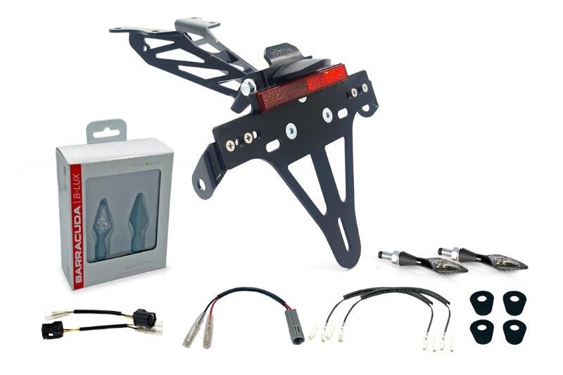 Kennzeichenhalter mit Blinklicht Set Yamaha Tracer 700 ab 20-