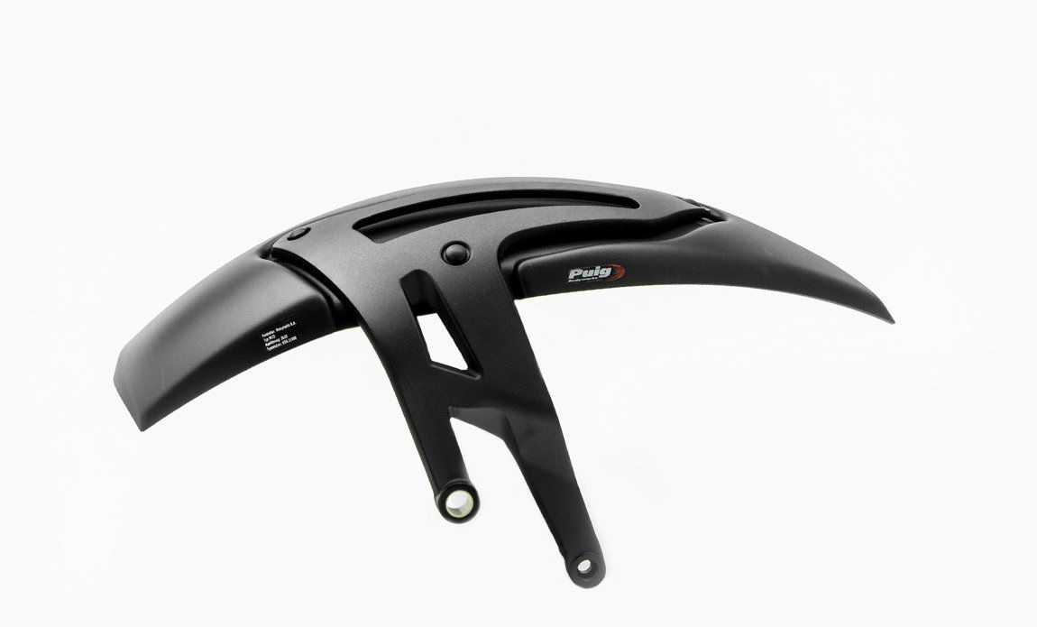 Puig Kotflügel hinten mit Aluhalter Mattschwarz BMW R 1200 R / RS / R 1250 R / RS