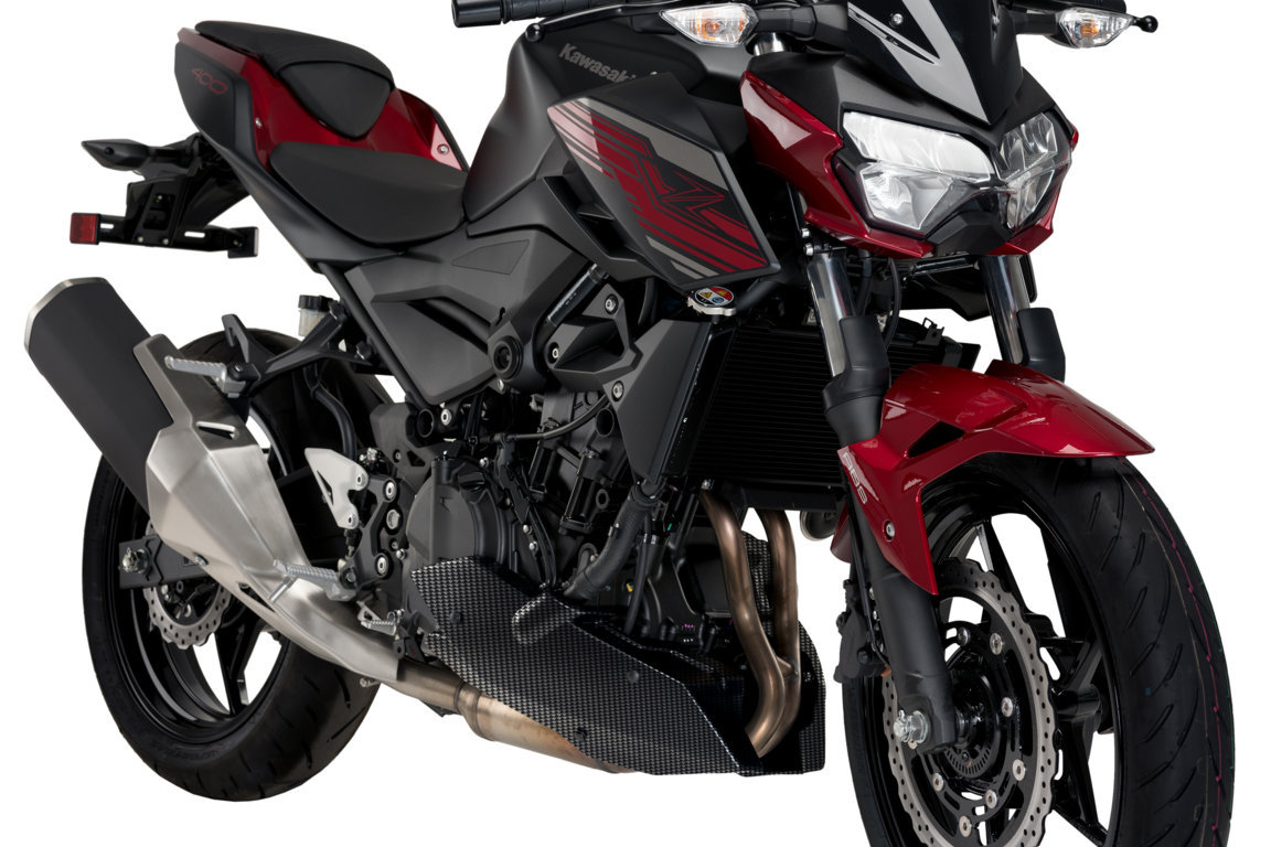 Puig Motorradspoiler Kawasaki Z 400 2019-2020 Carbon Look