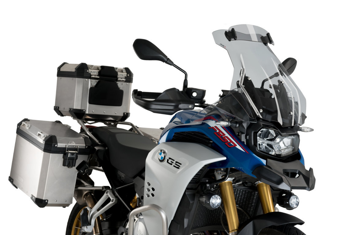 Puig Touring Plus Windschutzscheibe mit angebrachtem Fenster BMW F 750 GS / F 850 GS Adventure