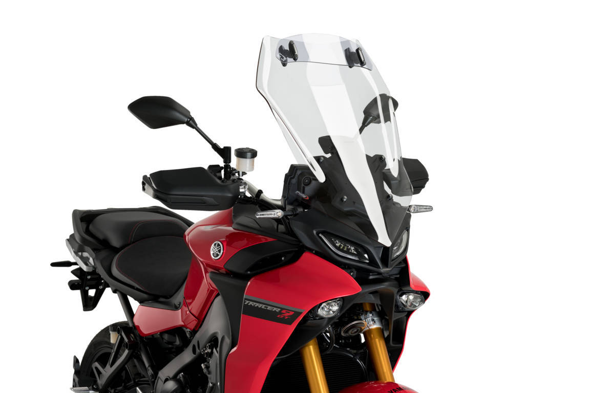 Puig Touring Windschutzscheibe klar mit absichtlichem Fenster Yamaha Tracer 9 / GT ab 2021