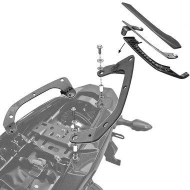 Givi 450KIT Montagesatz zur Montage des PLR450 und PLXR450
