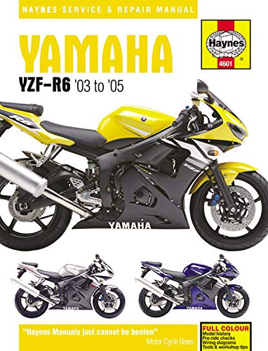 Werkstatthandbuch Haynes Yamaha YZF-R6 von 2003 bis 2005 (4601)